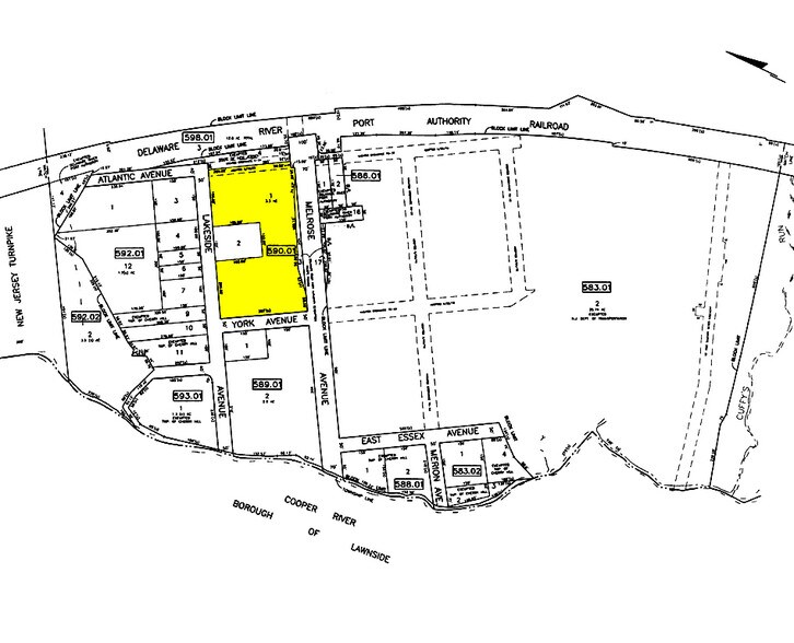 10 Melrose Ave, Cherry Hill, NJ à louer - Plan cadastral – Image 2 sur 2