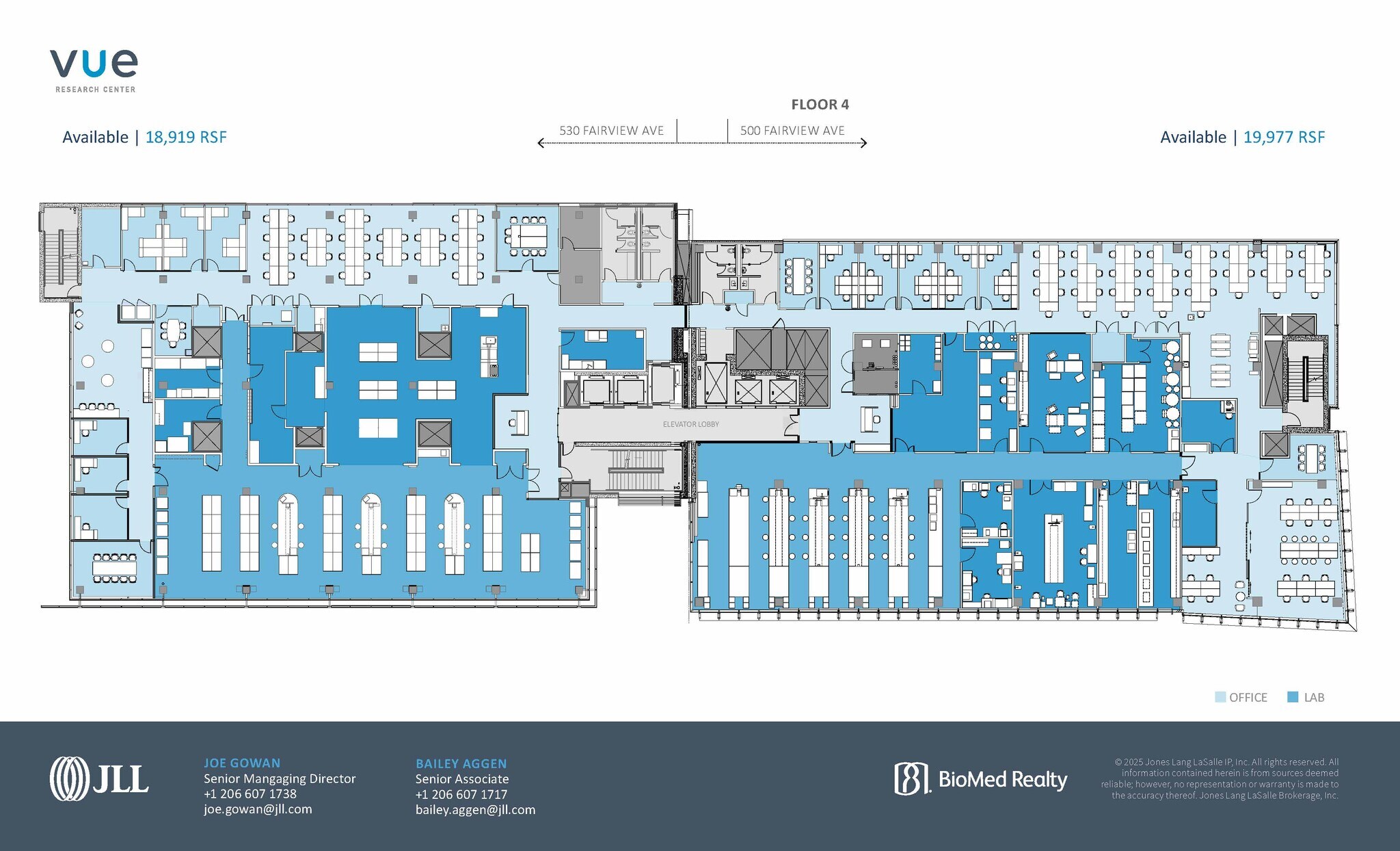 530 Fairview Ave N, Seattle, WA à louer Plan d’étage– Image 1 sur 1