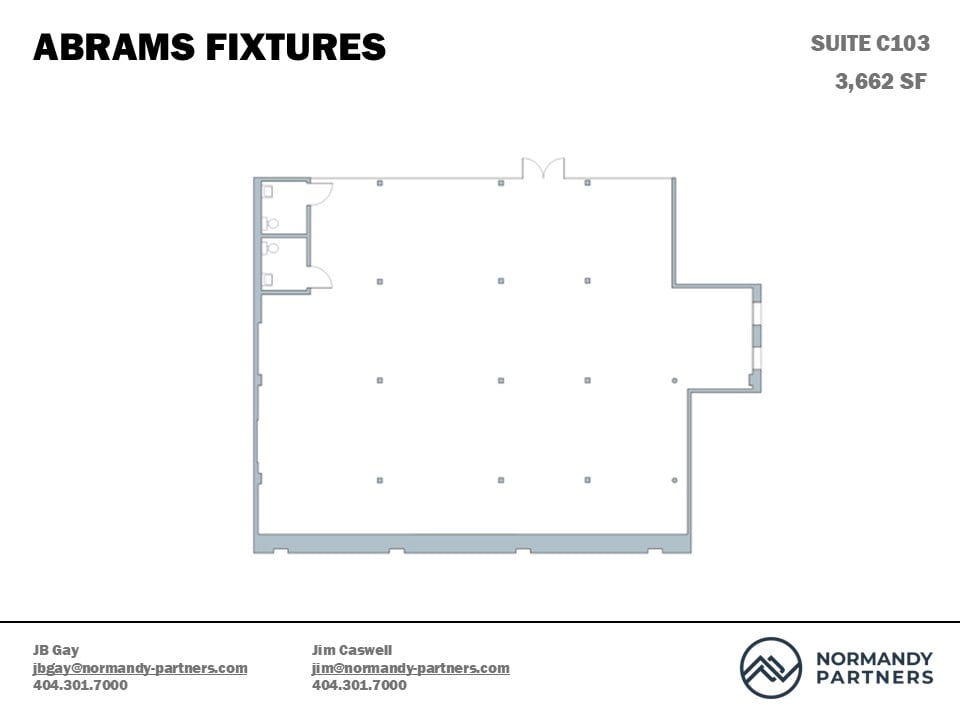 565 Northside Dr, Atlanta, GA à louer Plan d’étage– Image 1 sur 4