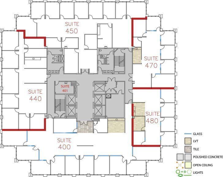 5 Park Plaza, Irvine, CA à louer Plan d’étage– Image 1 sur 1