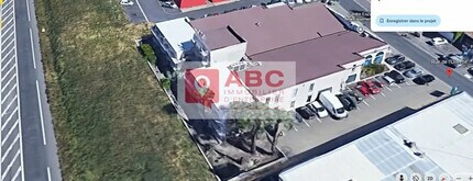 Béziers - VUE AÉRIENNE  vue de carte