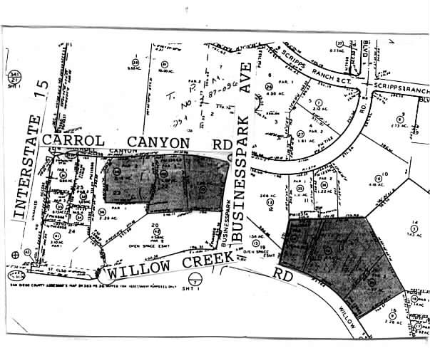 10100 Willow Creek Rd, San Diego, CA à louer - Plan cadastral – Image 2 sur 2