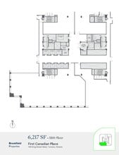 100 King St W, Toronto, ON à louer Plan d’étage– Image 1 sur 1