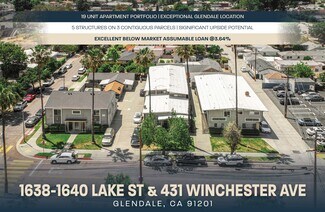 Plus de détails pour 1638 Lake St, Glendale, CA - Logement à vendre