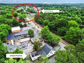 9010 Main St, Woodstock, GA - Vue aérienne vue de carte - Image1