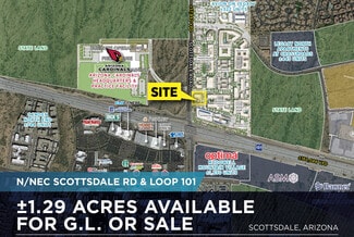Plus de détails pour N/NEC Scottsdale Road & 101 loop, Scottsdale, AZ - Terrain à vendre