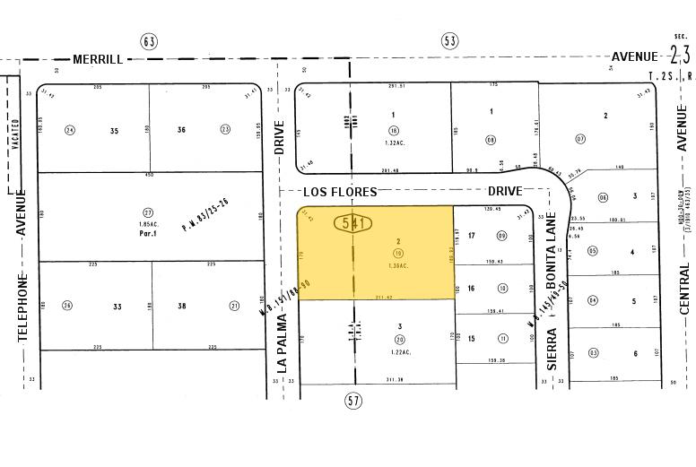 14945 La Palma Dr, Chino, CA à louer - Plan cadastral – Image 2 sur 3