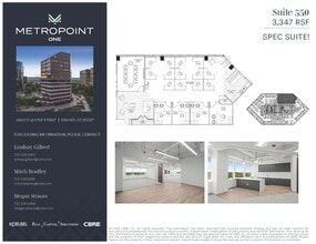 4600 S Ulster St, Denver, CO à louer Plan d’étage– Image 1 sur 5
