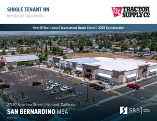 Plus de détails pour 27430 Baseline St, Highland, CA - Local commercial à vendre