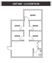 800 E 73rd Ave, Denver, CO à louer Plan d’étage– Image 1 sur 1