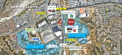 26000 Golden Valley Rd, Santa Clarita, CA - VUE AÉRIENNE  vue de carte