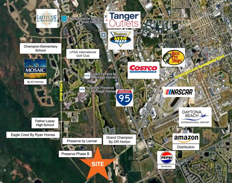 0 LPGA Boulevard, Daytona Beach, FL à vendre - Photo de l’immeuble – Image 2 sur 5