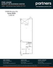 12999-13003 Murphy Rd, Stafford, TX à louer Plan de site– Image 1 sur 1