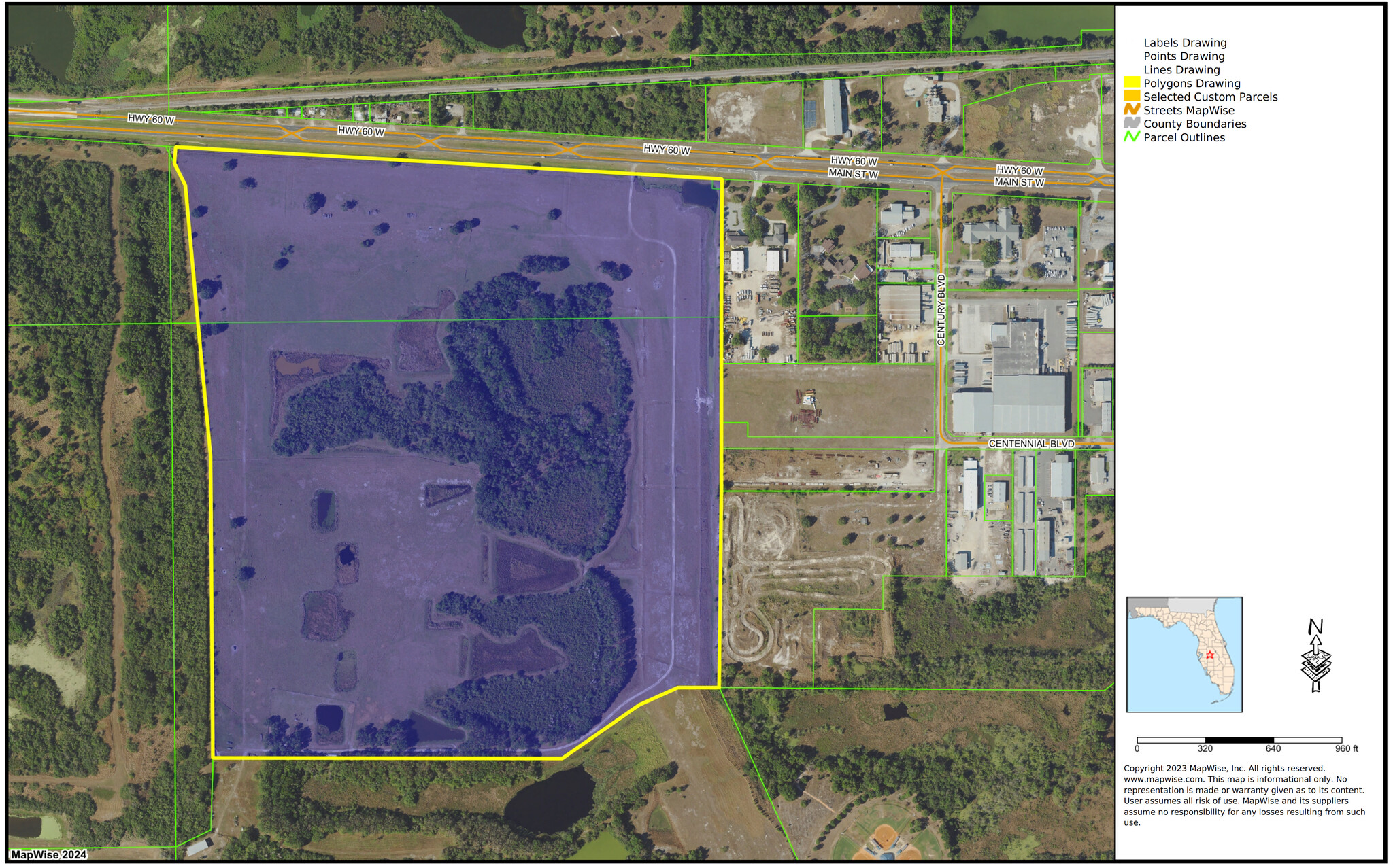 0 US HIGHWAY 60 w, Bartow, FL à vendre Aérien– Image 1 sur 2