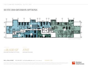 730 Camino Ramon, Danville, CA à louer Plan d’étage– Image 2 sur 2