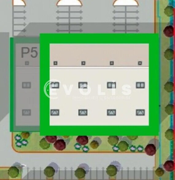Local d'activités dans Villebon-sur-Yvette à vendre - Plan d’étage – Image 3 sur 3