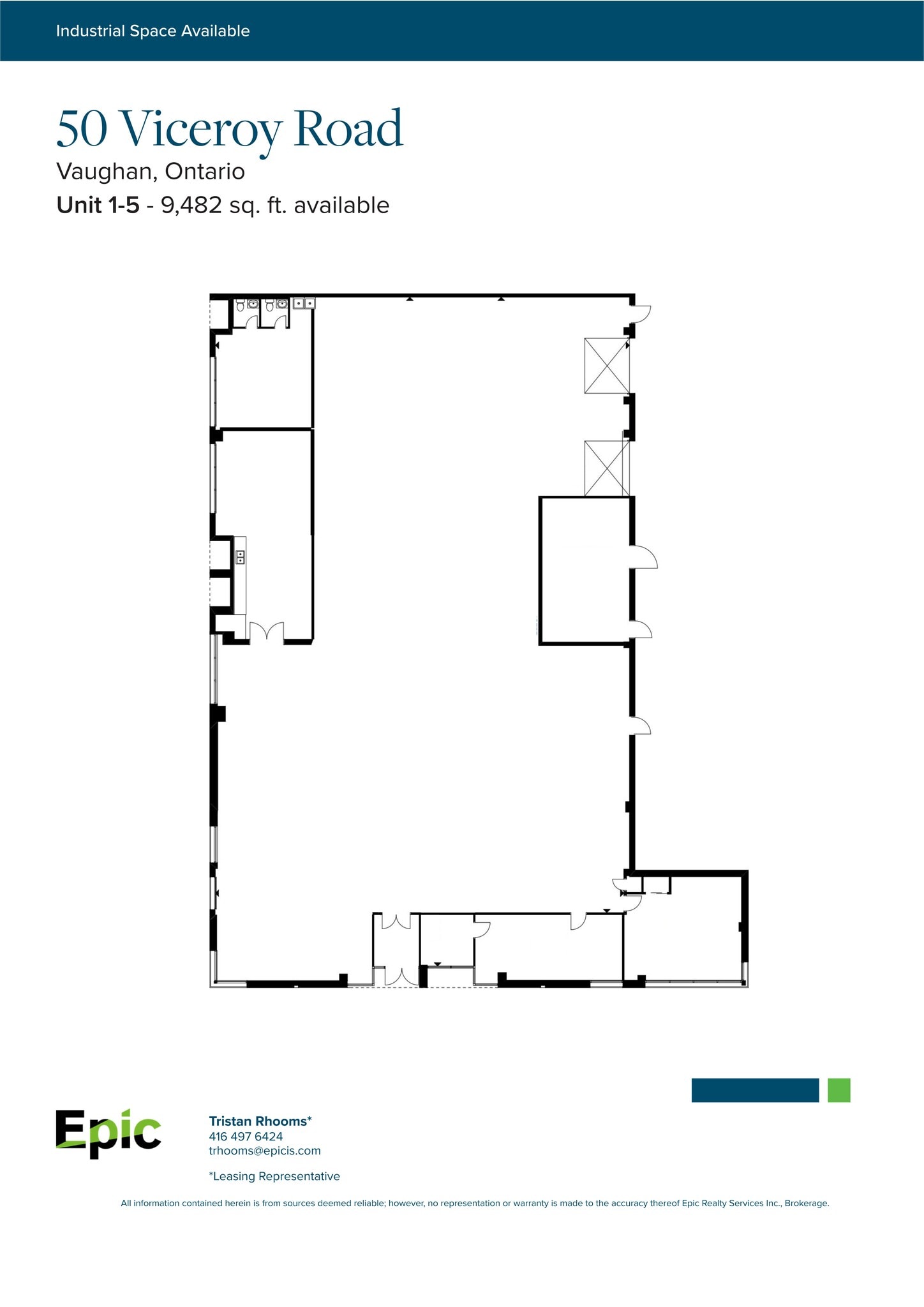 24 Viceroy Rd, Concord, ON à louer Plan de site– Image 1 sur 1