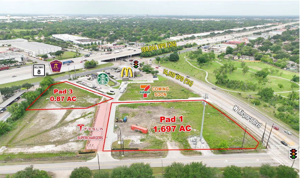 Beltway 8 & West Airport Blvd, Houston, TX à vendre - Photo de l’immeuble – Image 2 sur 3