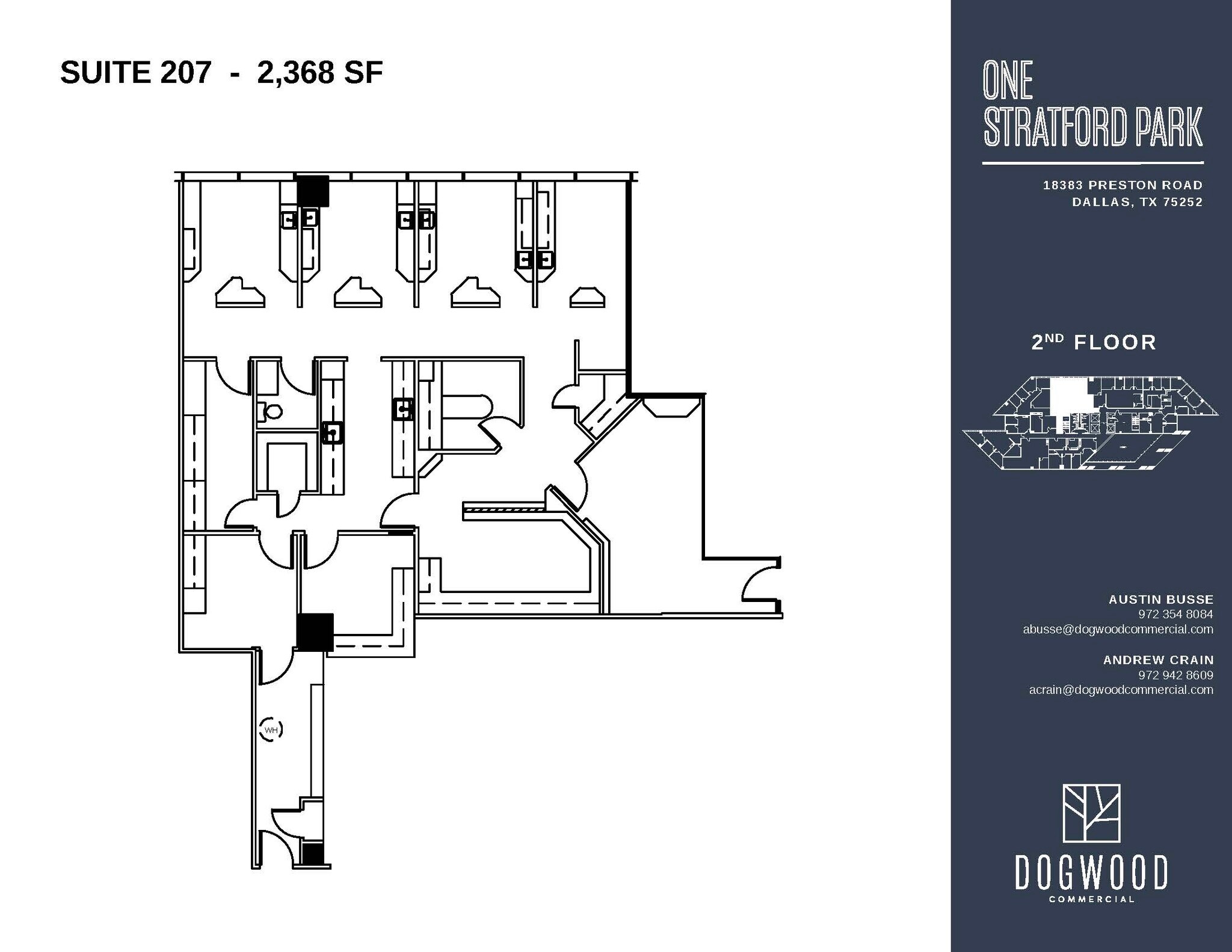 18383 Preston Rd, Dallas, TX à louer Plan d’étage– Image 1 sur 1