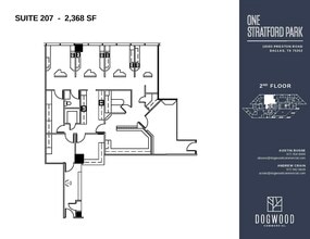 18383 Preston Rd, Dallas, TX à louer Plan d’étage– Image 1 sur 1