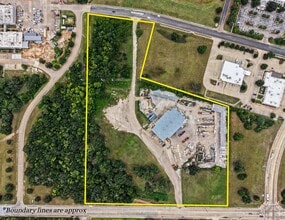 1707 Graham Rd, College Station, TX - Vue aérienne vue de carte - Image1