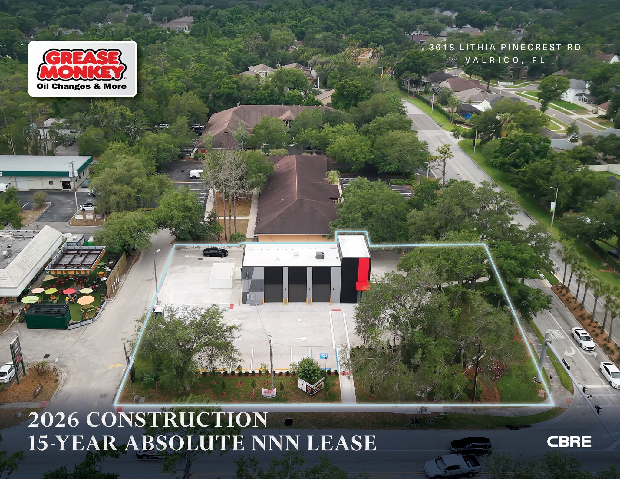 3618 Lithia Pinecrest Rd, Valrico, FL à vendre Photo de l’immeuble– Image 1 sur 6