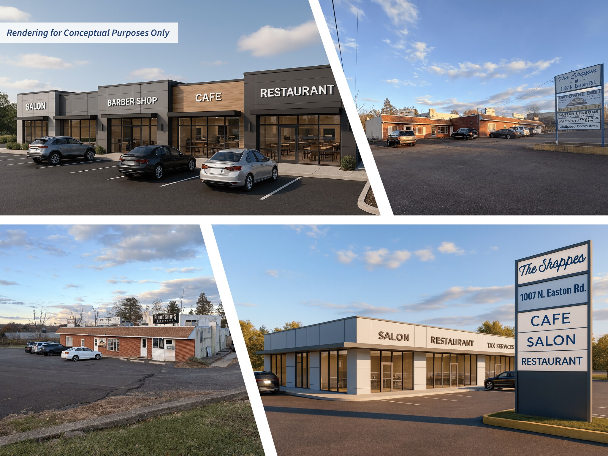 1007 N Easton Rd, Doylestown, PA à vendre Photo de l’immeuble– Image 1 sur 7