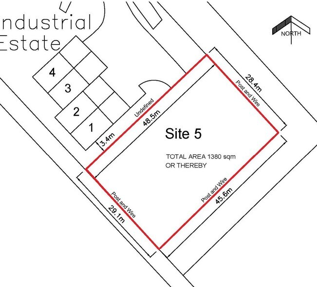 Balintore Industrial Estate, Balintore à louer - Plan de site – Image 1 sur 1