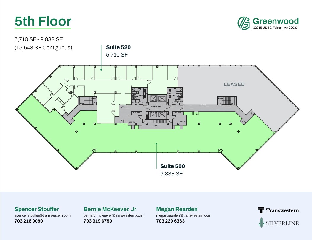 12015 US 50, Fairfax, VA à louer Plan d’étage– Image 1 sur 1