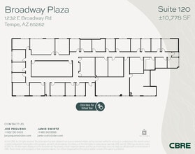 1232 E Broadway Rd, Tempe, AZ à louer Plan d’étage– Image 1 sur 1