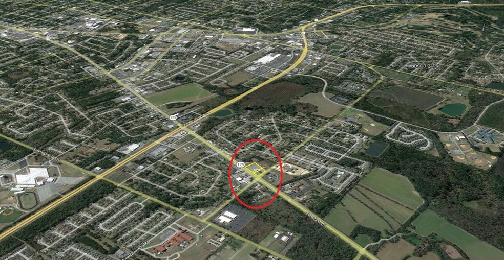 3480 Bemiss Rd, Valdosta, GA à vendre - Aérien – Image 3 sur 7