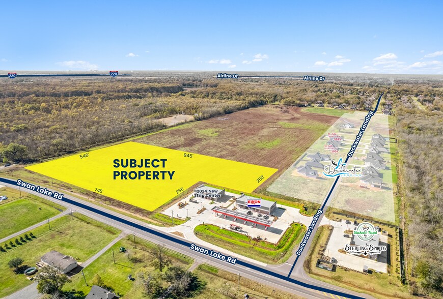 0 Swan Lake and Duckwater, Bossier City, LA à vendre - Photo principale – Image 1 sur 4