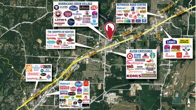 20790 Interstate 30 N, Benton, AR - Vue aérienne  vue de carte