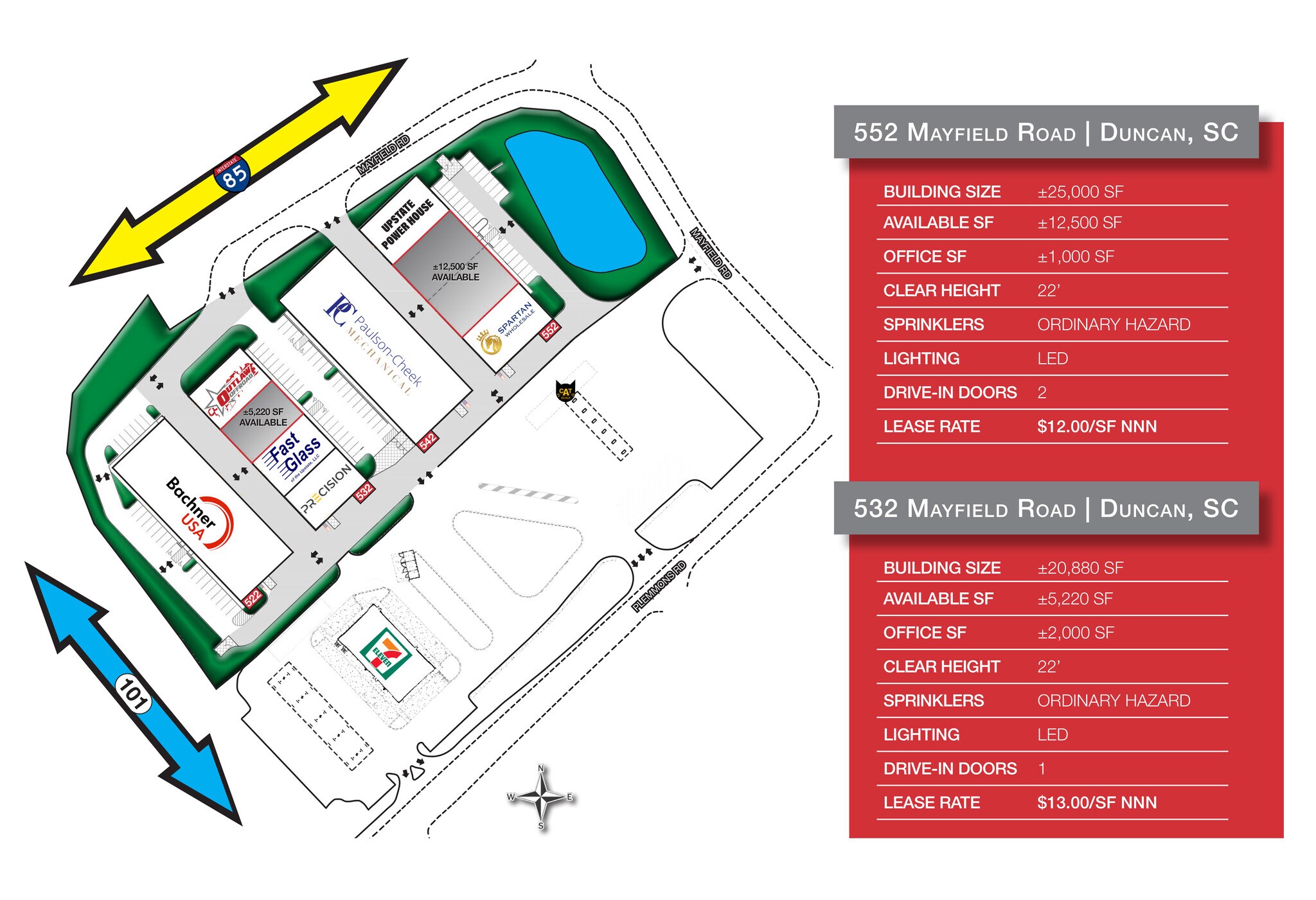 252 Plemmons Rd, Duncan, SC à louer Photo principale– Image 1 sur 14