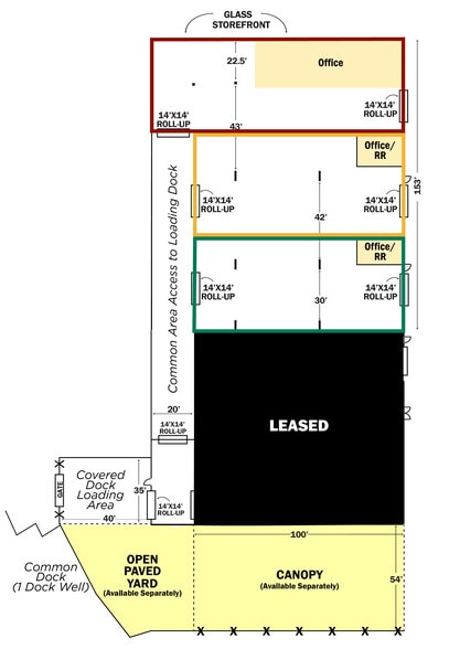 301 Espee St, Bakersfield, CA à louer - Plan d’étage – Image 3 sur 5
