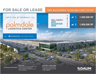 Plus de détails pour 3347 E Avenue M, Palmdale, CA - Industriel/Logistique à vendre