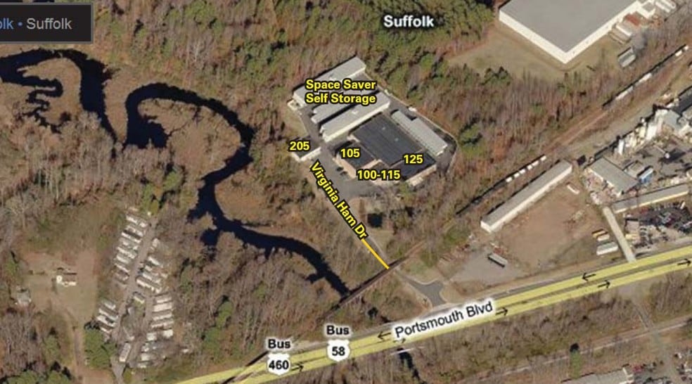 110 Virginia Ham Dr, Suffolk, VA à louer - Aérien – Image 2 sur 5