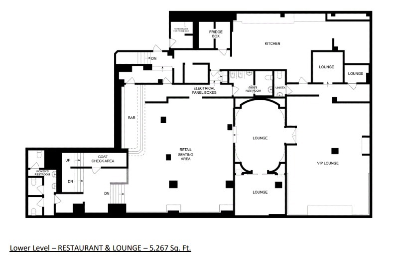 4 W 58th St, New York, NY à louer Plan d’étage– Image 1 sur 6
