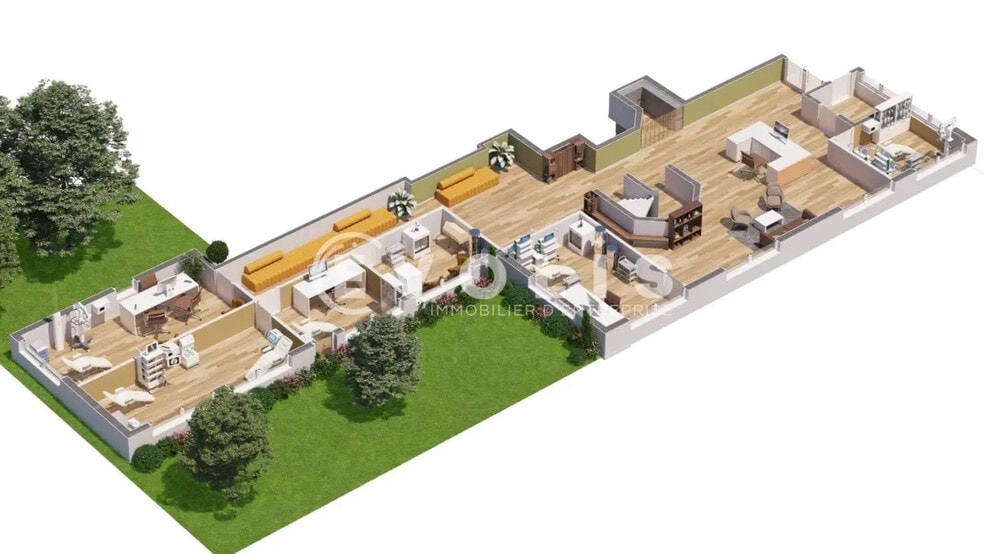 Bureau dans Fresnes à vendre - Plan d’étage – Image 3 sur 6