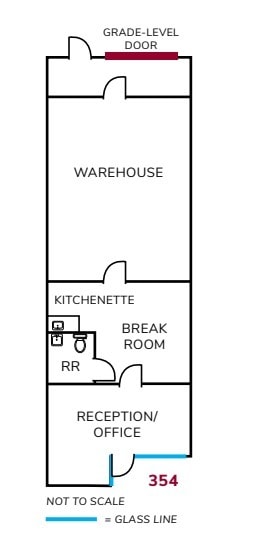 340-358 State Pl, Escondido, CA à louer Plan d’étage– Image 1 sur 1