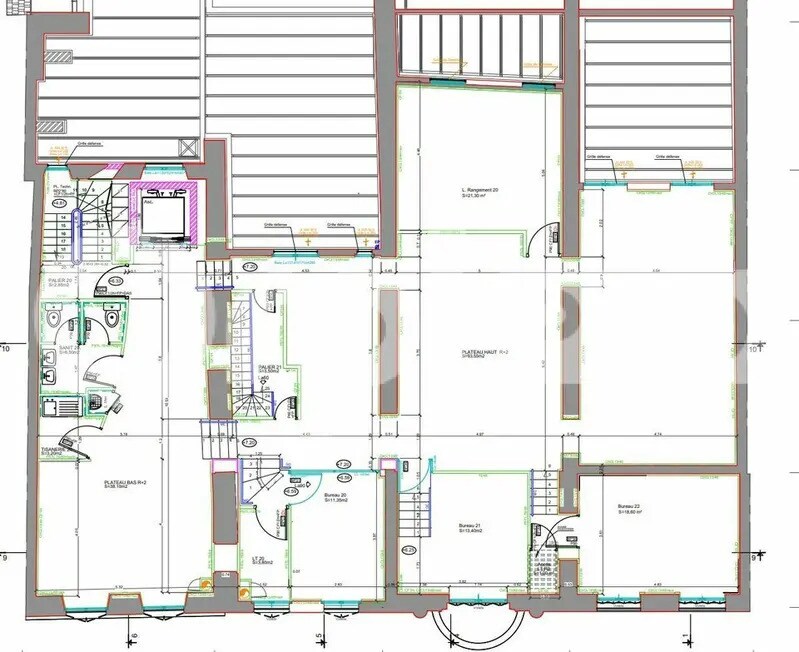 Bureau dans La Rochelle à louer Plan d’étage– Image 1 sur 3