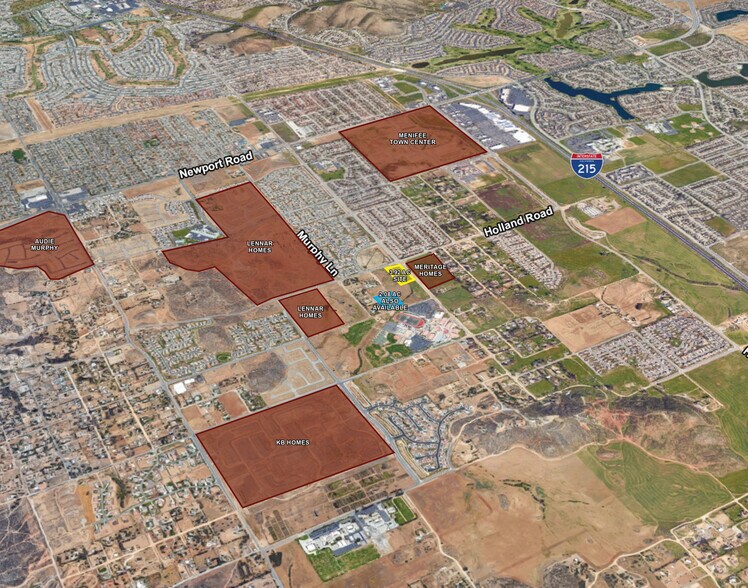 Holland Road, Menifee, CA à vendre - Photo principale – Image 1 sur 2