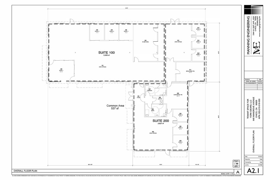 645 Mangrove Ave, Chico, CA à louer - Plan d’étage – Image 2 sur 6