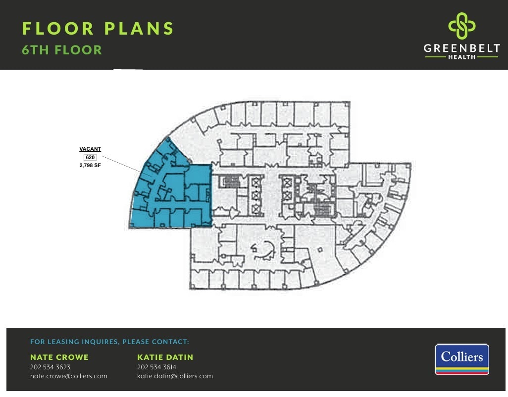7501 Greenway Center Dr, Greenbelt, MD à louer Photo de l’immeuble– Image 1 sur 1