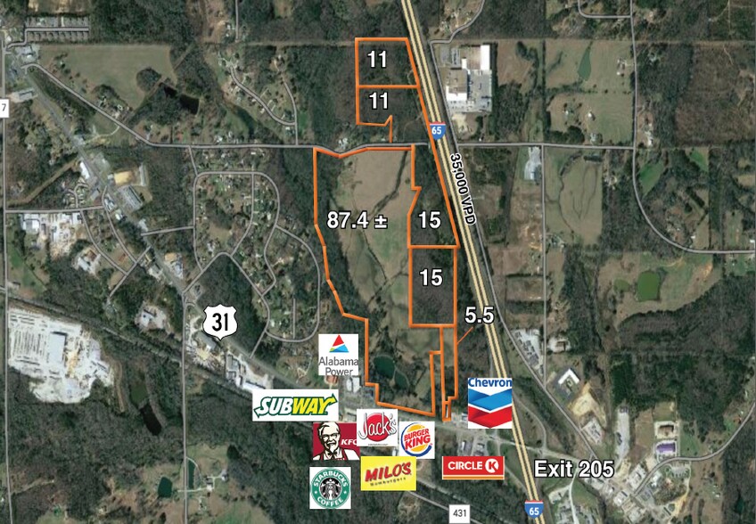2050-2110 US Highway 31, Clanton, AL à vendre - Photo de l’immeuble – Image 1 sur 2