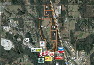 Plus de détails pour 2050-2110 US Highway 31, Clanton, AL - Terrain à vendre