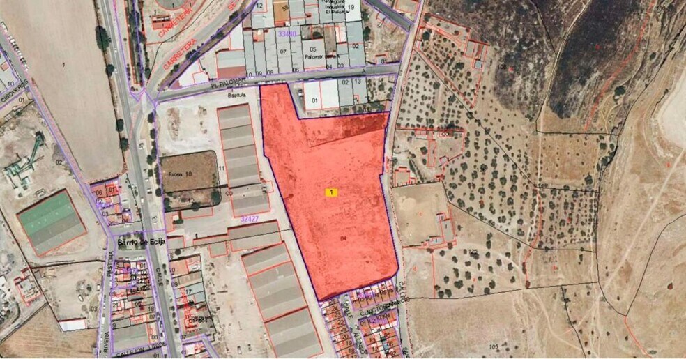 Terrain dans Osuna, Sevilla à louer - Plan de site – Image 2 sur 3
