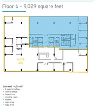 840 7th Ave SW, Calgary, AB à louer Plan d’étage– Image 1 sur 1