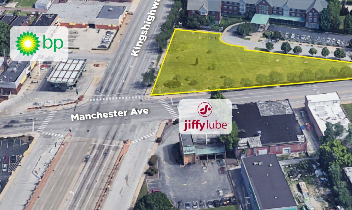 NEC of Kingshighway Blvd, Saint Louis, MO à vendre Aérien– Image 1 sur 2