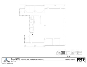 3159 Royal Dr, Alpharetta, GA à louer Plan d’étage– Image 1 sur 1